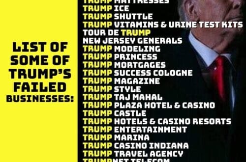 Trump failures